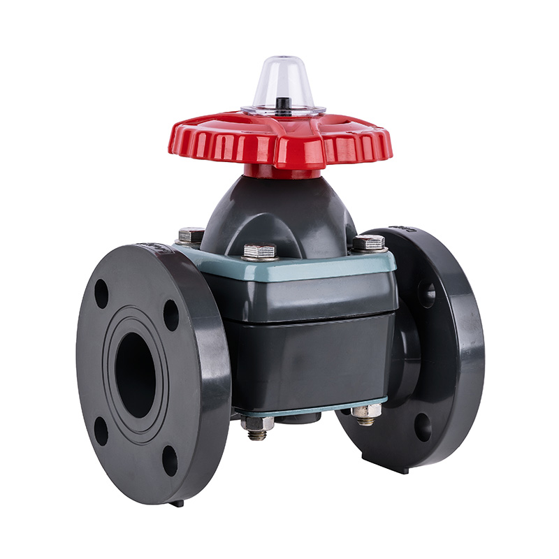 FRPP G41F-10S 플랜지 다이어프램 밸브 DN20, DN32-150 20A, 32A-150A JIS 표준