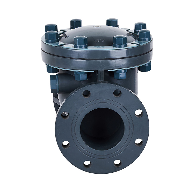 PVC-U H44F-10U 스윙형 체크 밸브 DN15-300 GB 표준