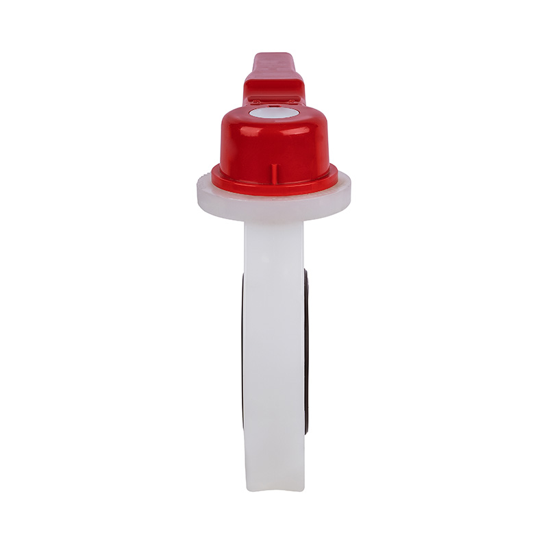 PVDF D71X-10F 핸들 버터플라이 밸브 DN40-200 1-1/2'-8' ANSI 표준