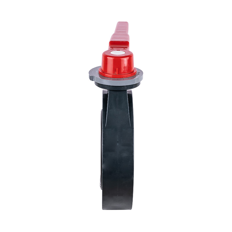 PVC-U D71X-10U 핸들 버킷플라이 밸브 DN15-200 15A-200A JIS 표준