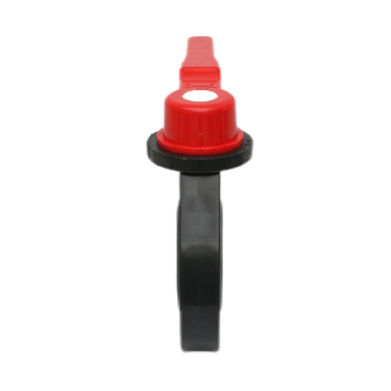 FRPP D71X-10S 핸들 버터플라이 밸브 DN15-200 GB 표준