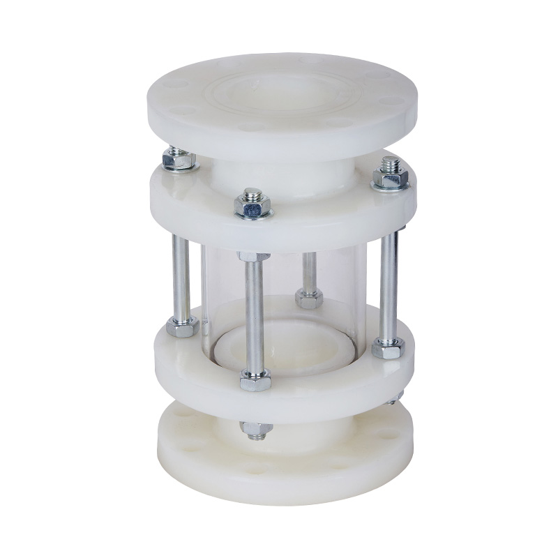 PVDF 사이트 글라스 DN25-200 1'-8' ANSI 표준