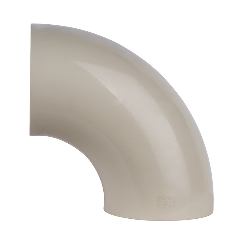 PPH 맞대기 용접 90° 엘보 DN15-400 GB 표준